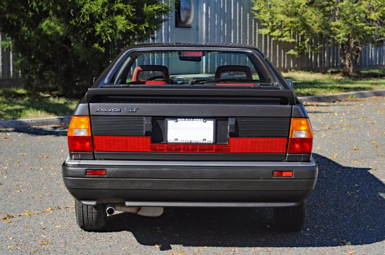 Used 1986 Audi Coupe GT Commemorative Edition